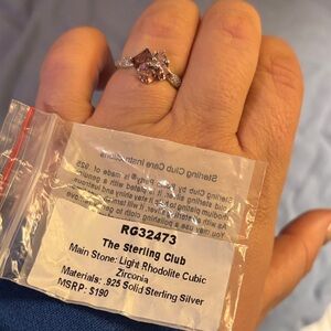 Sterling Club: Light Rhodolite